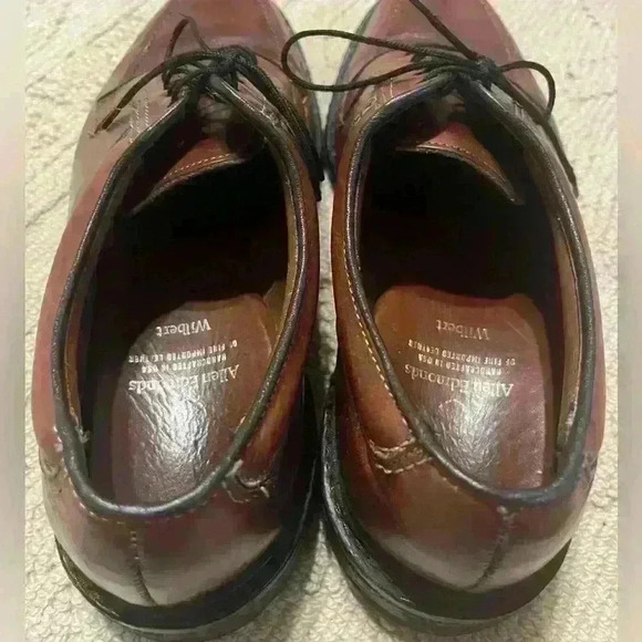 Allen Edmonds Leather Wilbert Moc Toe Oxford Classic Professional size 10 Prep - Picture 6 of 16